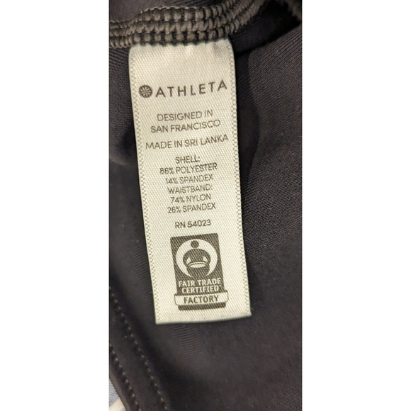 Athleta All Over Gleam Tight in Black Size XS - Picture 5 of 7